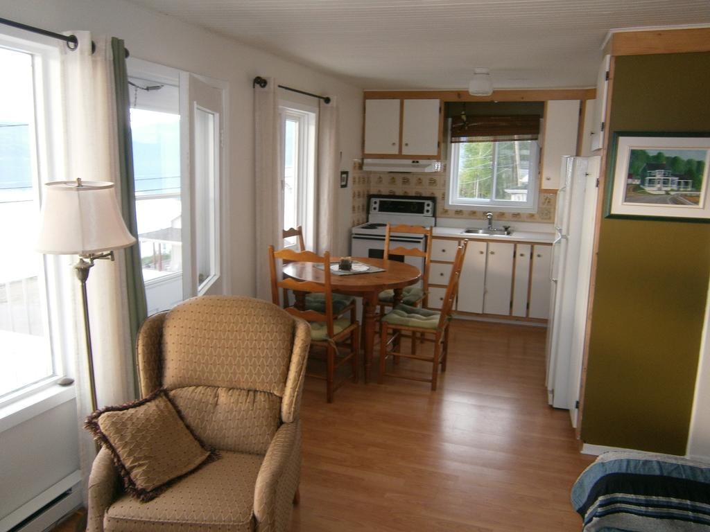 Apartement Mirador Du Fjord LʼAnse-Saint-Jean Eksteriør bilde